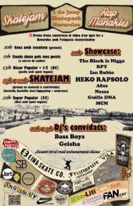 Cartell Rapmanakles i Skatejam